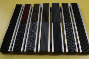 felpudos de aluminio