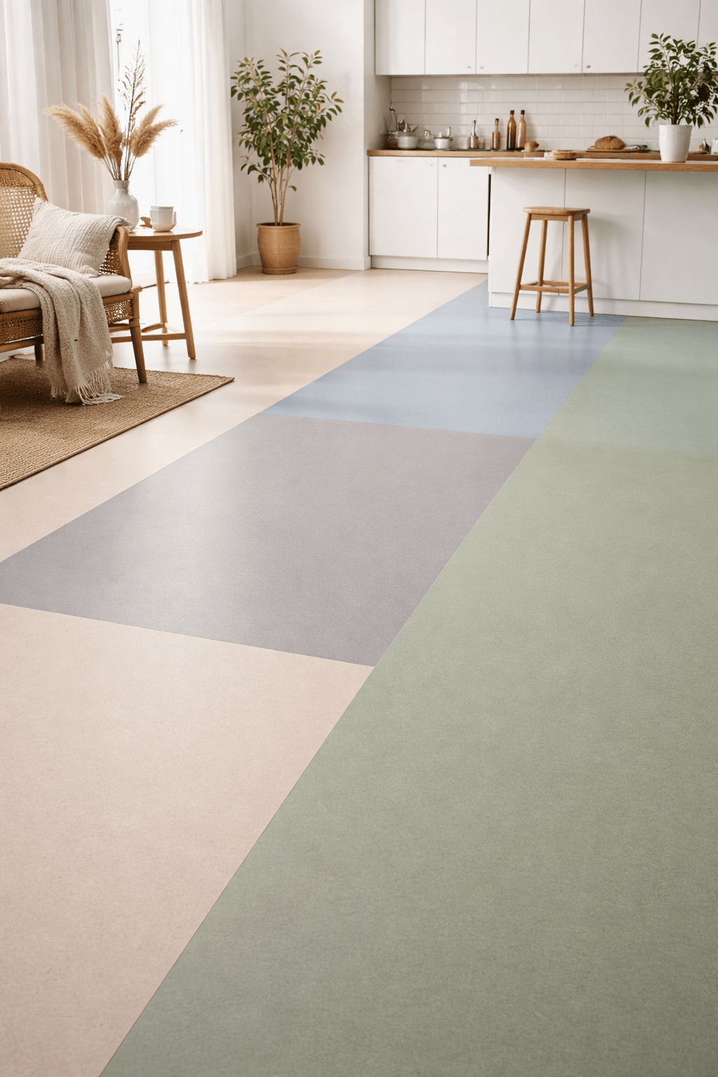 errores al instalar pavimentos de linóleo