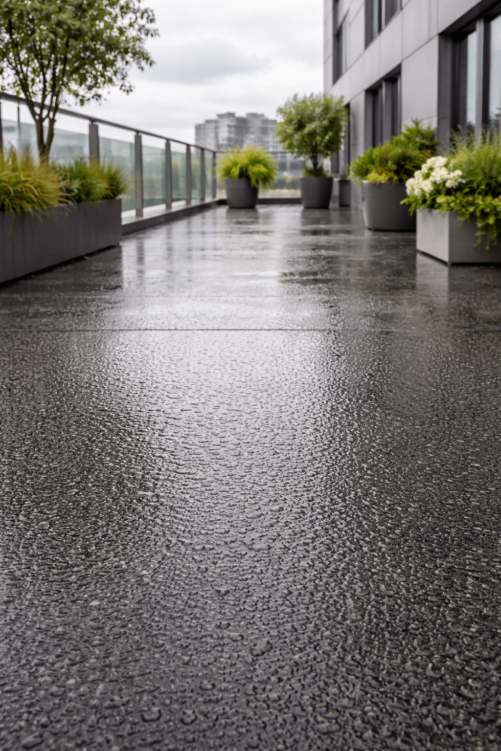 pavimento antideslizante